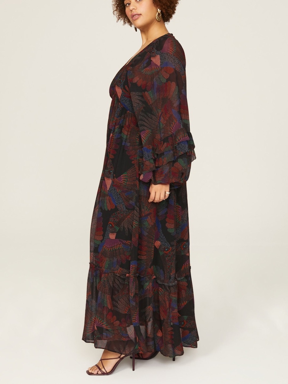 Farm Rio Borogodo Toucan Gown Size XL - Picture 6 of 15